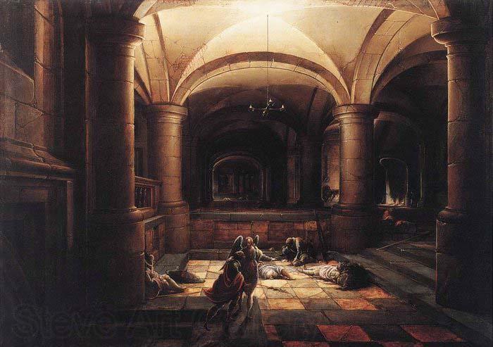 Harmen van Steenwyck The Liberation of St Peter Norge oil painting art